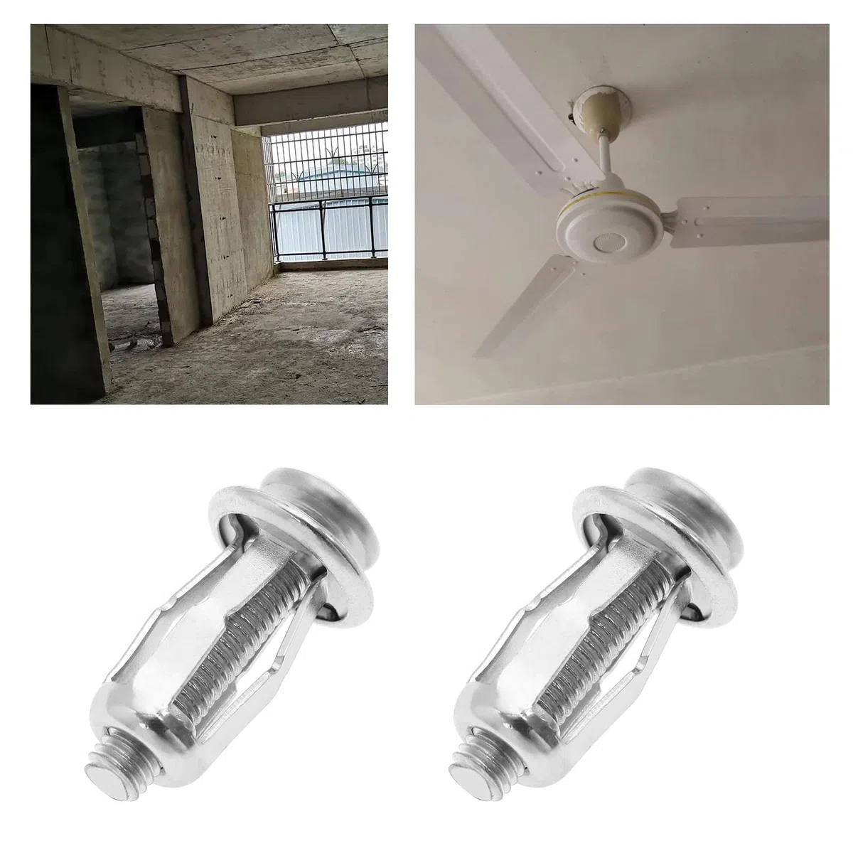 50 Pezzi Dadi Jack Dadi Petalo Dado Ad Espansione Tasselli Di Fissaggio Sottili Con Viti Di Montaggio Per Pareti Cave In Ferro Pelle Pannelli Cavi 5 Mm Parete Morbida Sottile M5x25