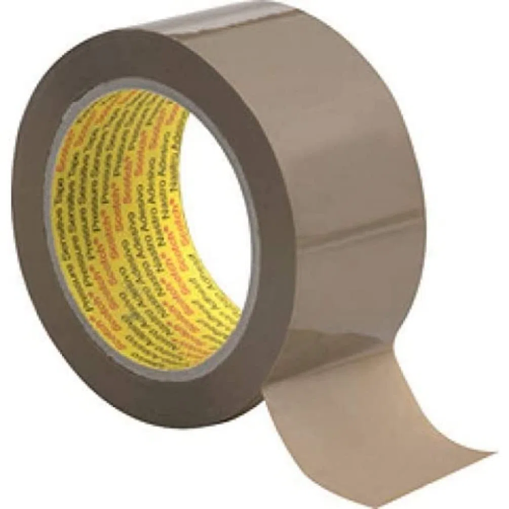 3M 3739 Nastro da Imballaggio, 50 mm X 66 m, 6 Pezzi, Marrone