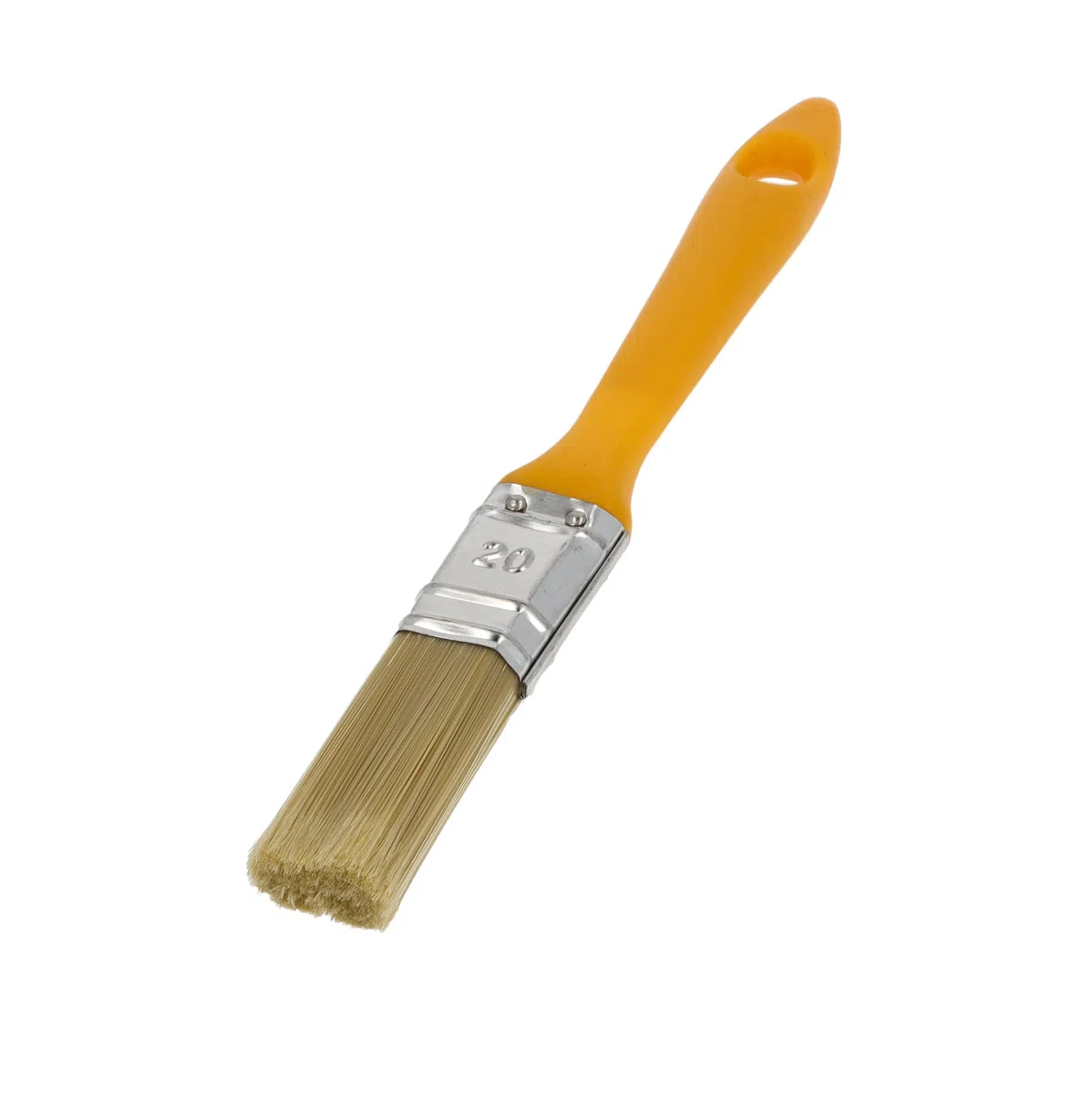 M7 – Set di 15 Pennelli Piatti, Misure: 20, 50, 70 mm, Serie 37 – Setole Sintetiche, Ghiera in Acciaio, Manico in Plastica – 5 Pennelli per Ogni Misura – per Impregnare il Legno e Verniciare