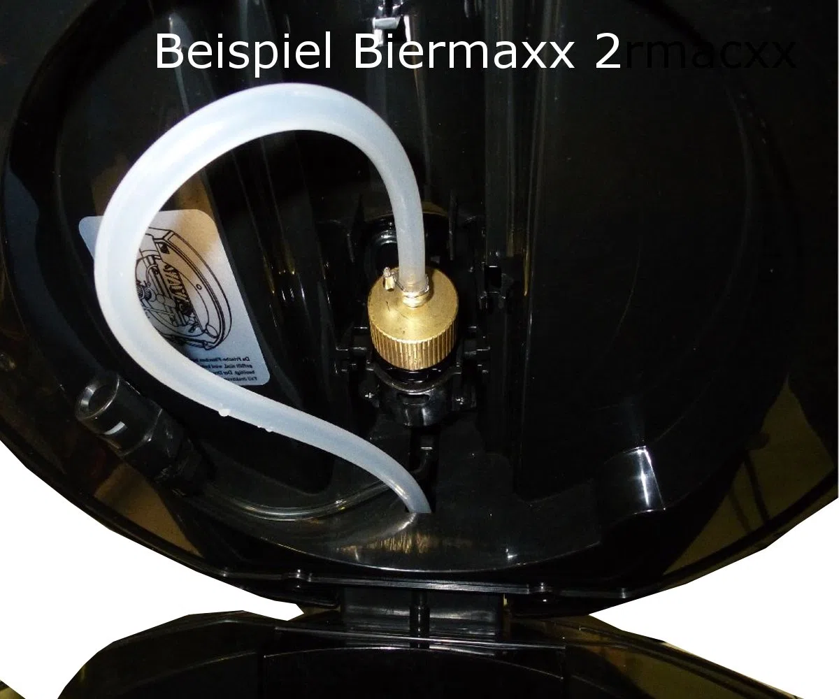 Kit di conversione, per Biermaxx Caltronic Koenig 1880, 5 l, rubinetti di spillatura per utilizzo di grandi bombole di Co2