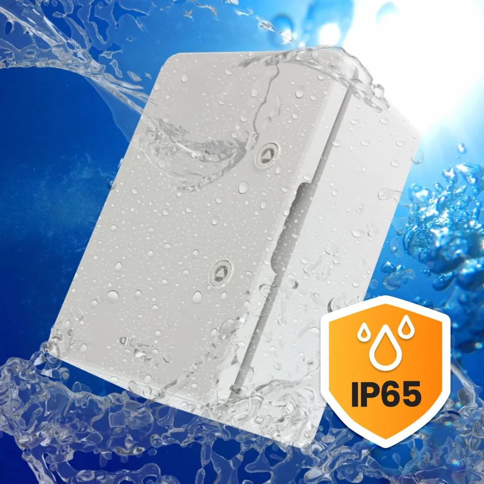 Armadio di distribuzione a parete con piastra di montaggio zincata, scatola industriale di controllo vuoto in plastica ABS con porta protezione IP65 (MD9001)