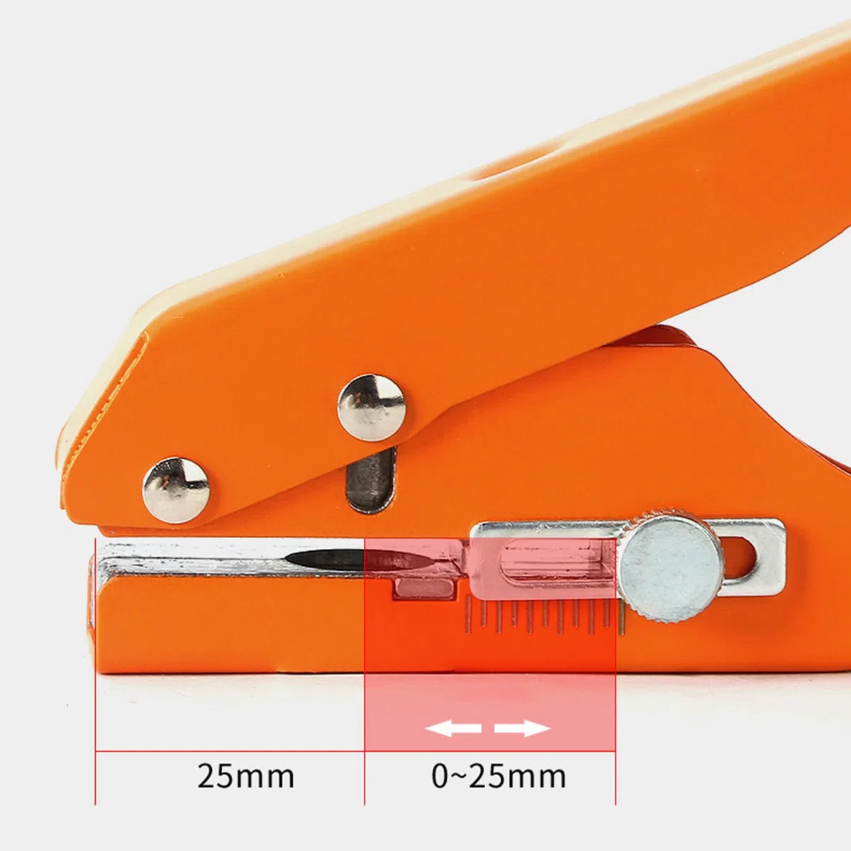 Terrimer banding edge, PVC Hole Punker - Punch a foro singolo pesante | Copertura a vite pesante pinza per punzonatura porta portatile per la lavorazione del legno per pelle