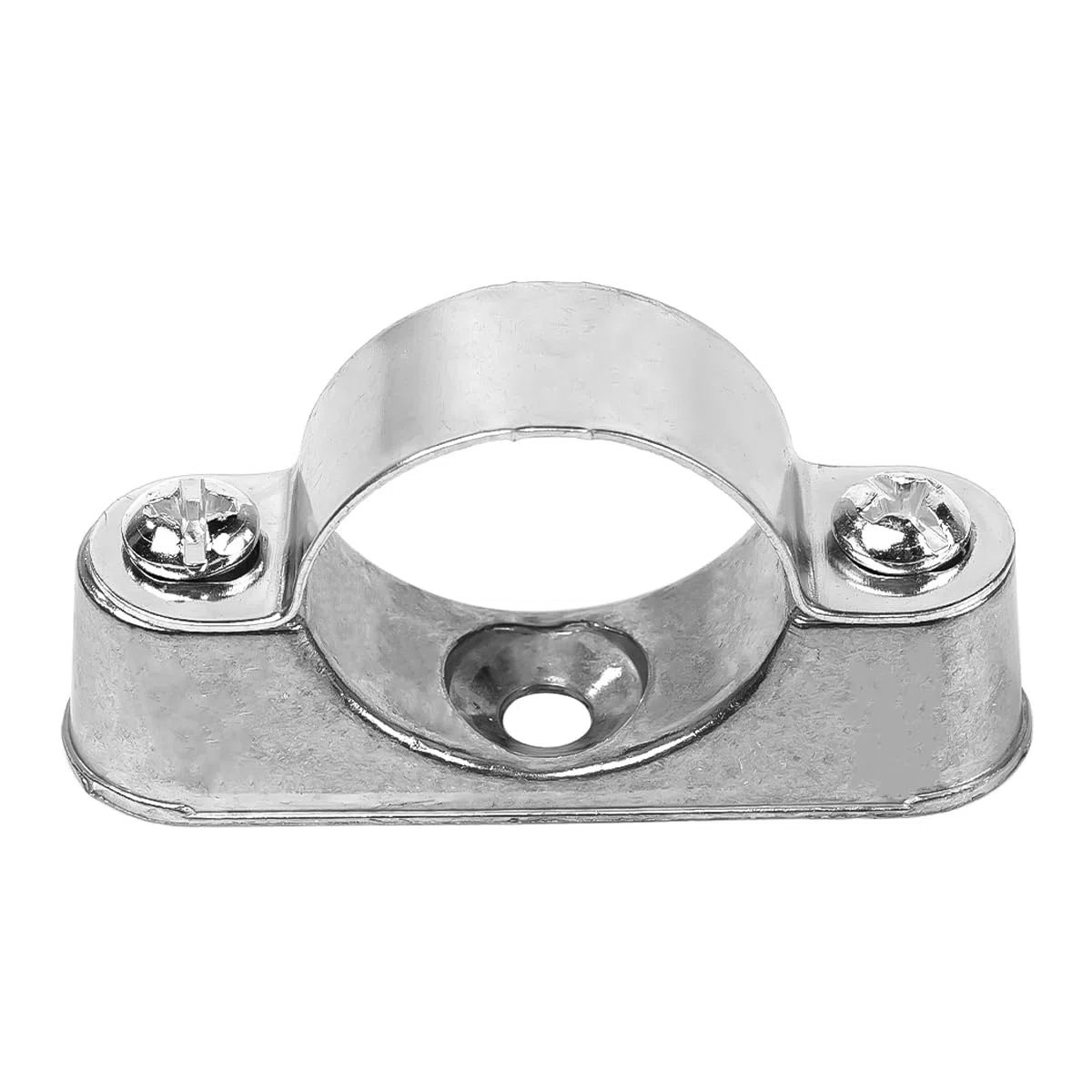Sarini 10 Supporti per Tubi con Diametro Esterno di 25 mm, Montaggio a Parete, Montaggio a soffitto, Cinghie rigide per Tubi/Tubi Metallici
