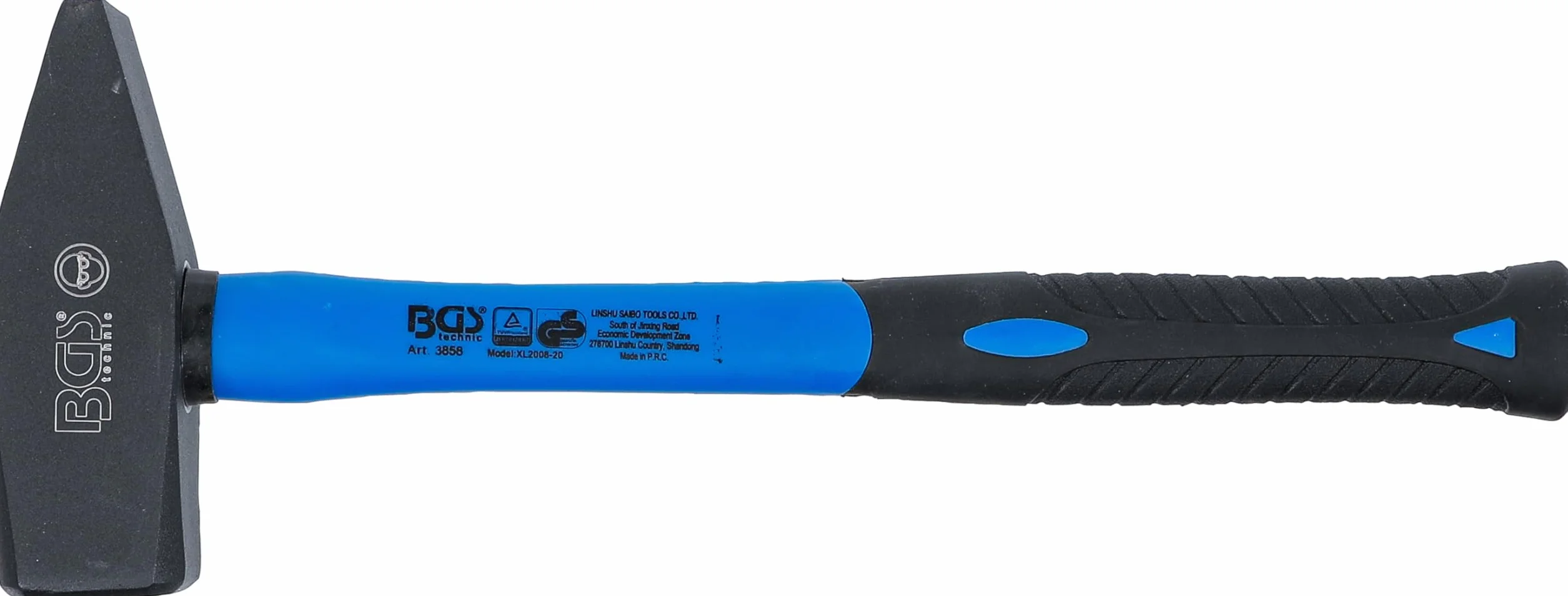 BGS 3858 | Martello per meccanica | manico fibra di vetro | DIN 1041 | 2000 g