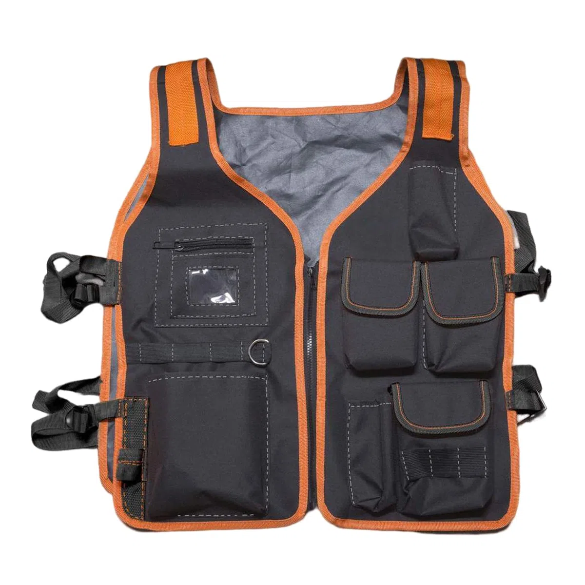 Gilet da lavoro con tasca porta-utensili, manutenzione di sicurezza multipla, marsupio regolabile, elettricista