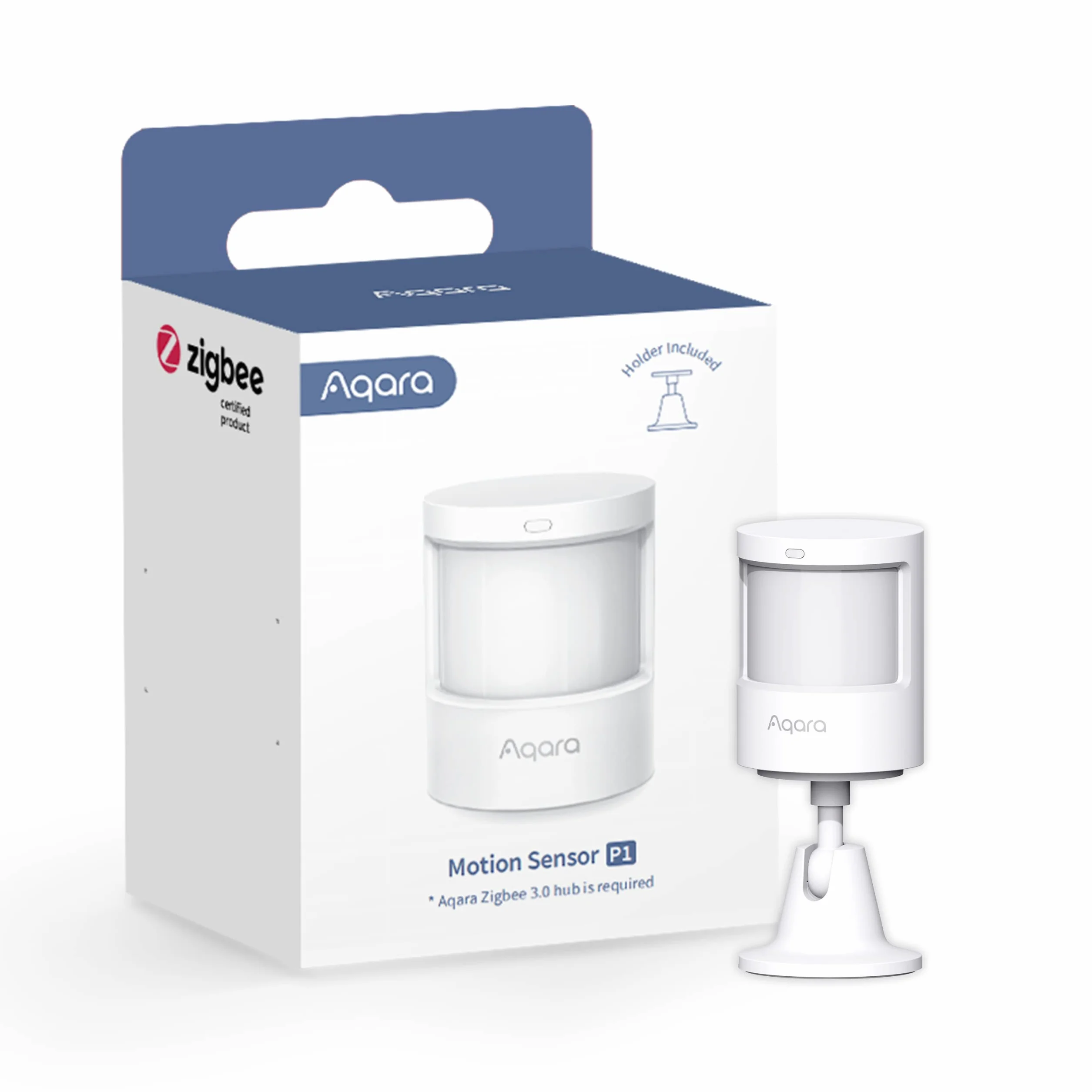 Aqara Sensore di Movimento P1(Versione Aggiornata), Richiede Aqara Hub, Durata Della Batteria di 5 Anni, Timeout di Rilevamento Configurabile, Sistema di Allarme