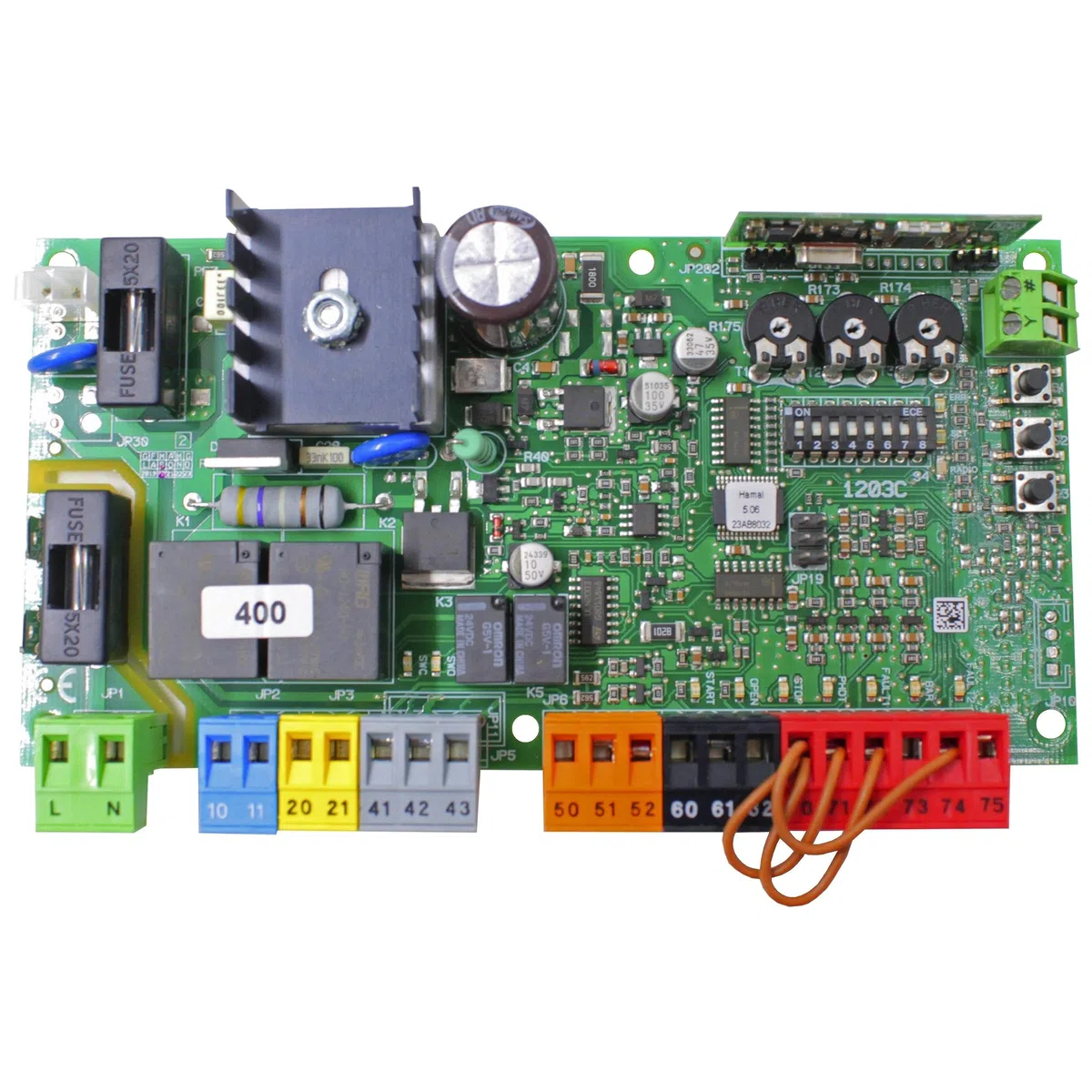 BFT CENTRALE CENTRALINA SCHEDA ELETTRONICA HAMAL 400 PER DEIMOS BT A400 I700008 10001