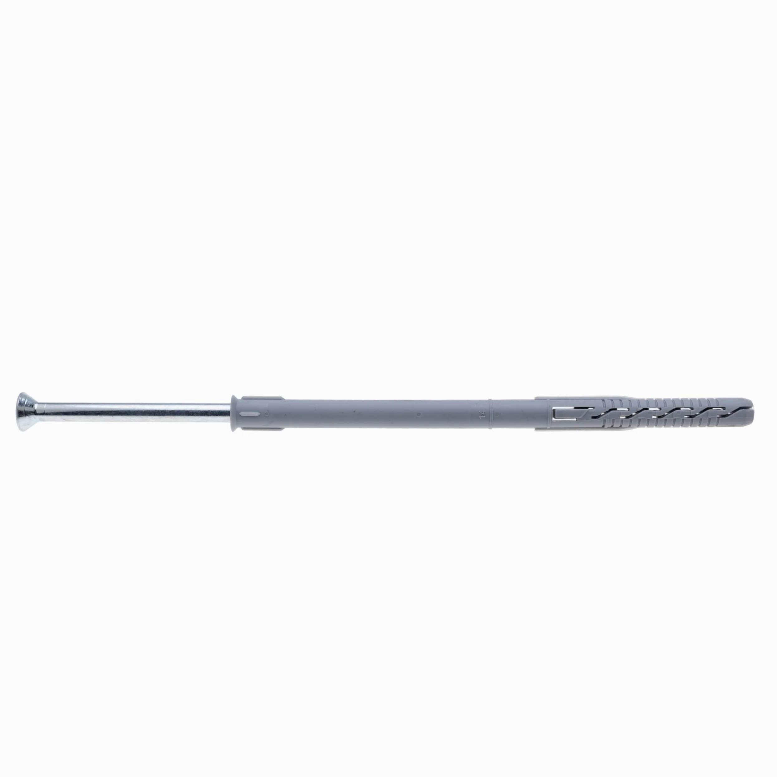 7 x 205 mm Viti Torx TX40 a Testa Svasata con Tasselli in Nylon 10 x 200 mm, Kit Fissaggio Telai Pesanti, Tasselli ad Espansione TX per Muratura, Finestre, Facciate, Legno (25 pezzi)