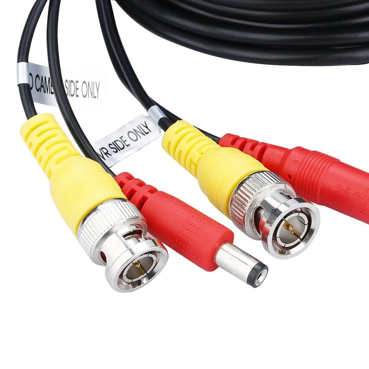Cavo combinato CCTV, cavo di alimentazione video BNC, coassiale, 5 m, 10 m, 20 m, 30 m, 50 m, analogico, coassiale + DC Power per videocamera di videosorveglianza CVBS – HDCVI – AHD – HDTVI