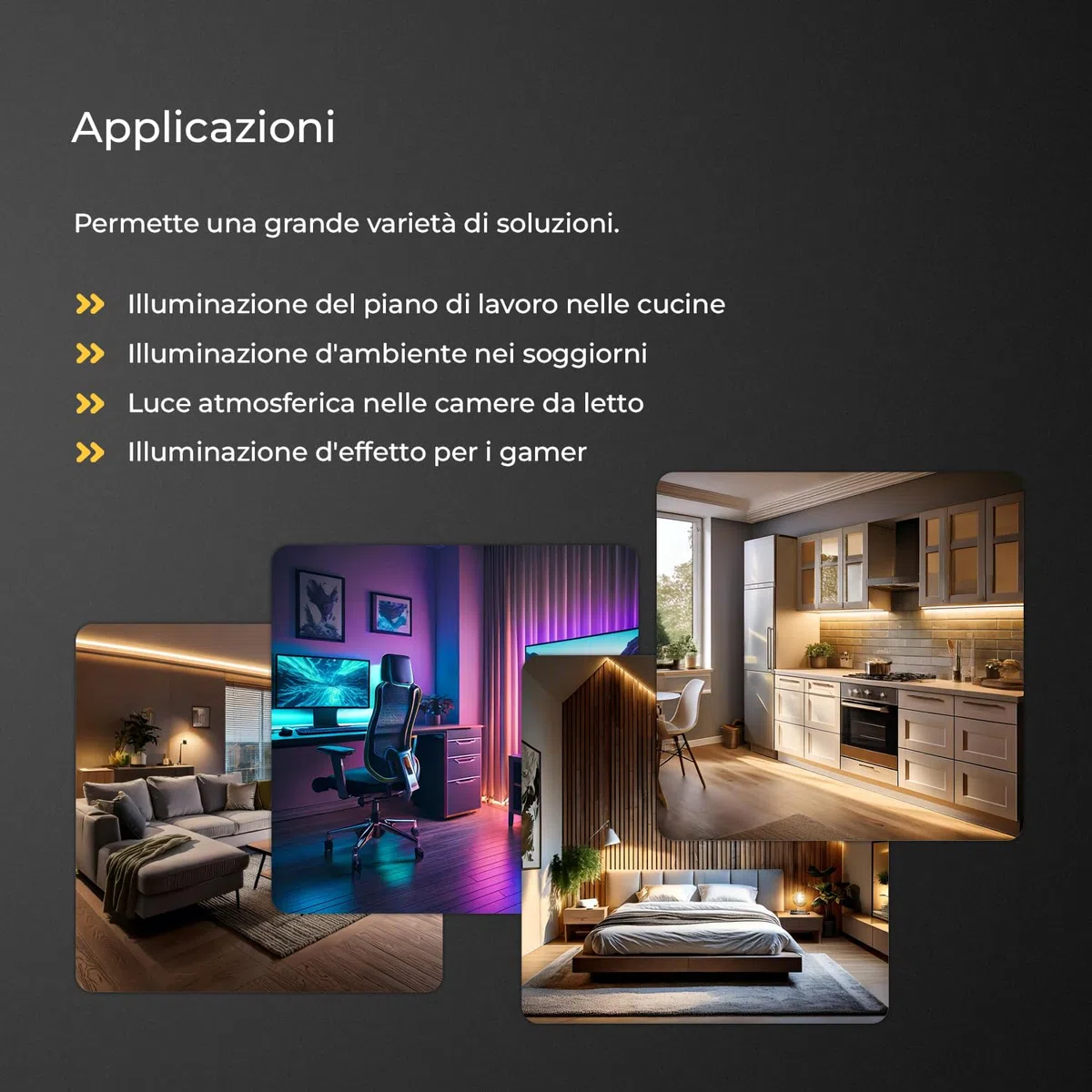 FLS-M - Controller Matter Zigbee per Strisce LED a 5 Canali e Indirizzabili Individualmente, RGBW, RGB+CCT, Monocolore, WS2812B