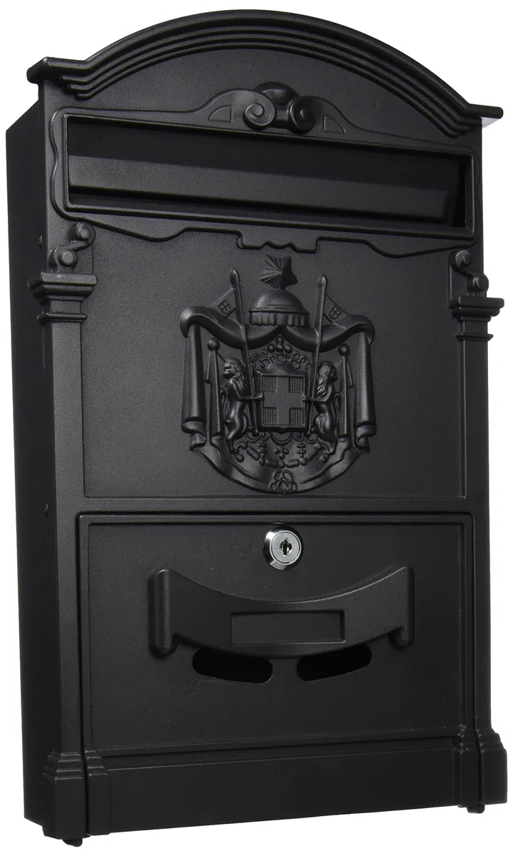 Blinky 27290-20 Residencia Cassetta per Lettere, 26x9x41, Nero
