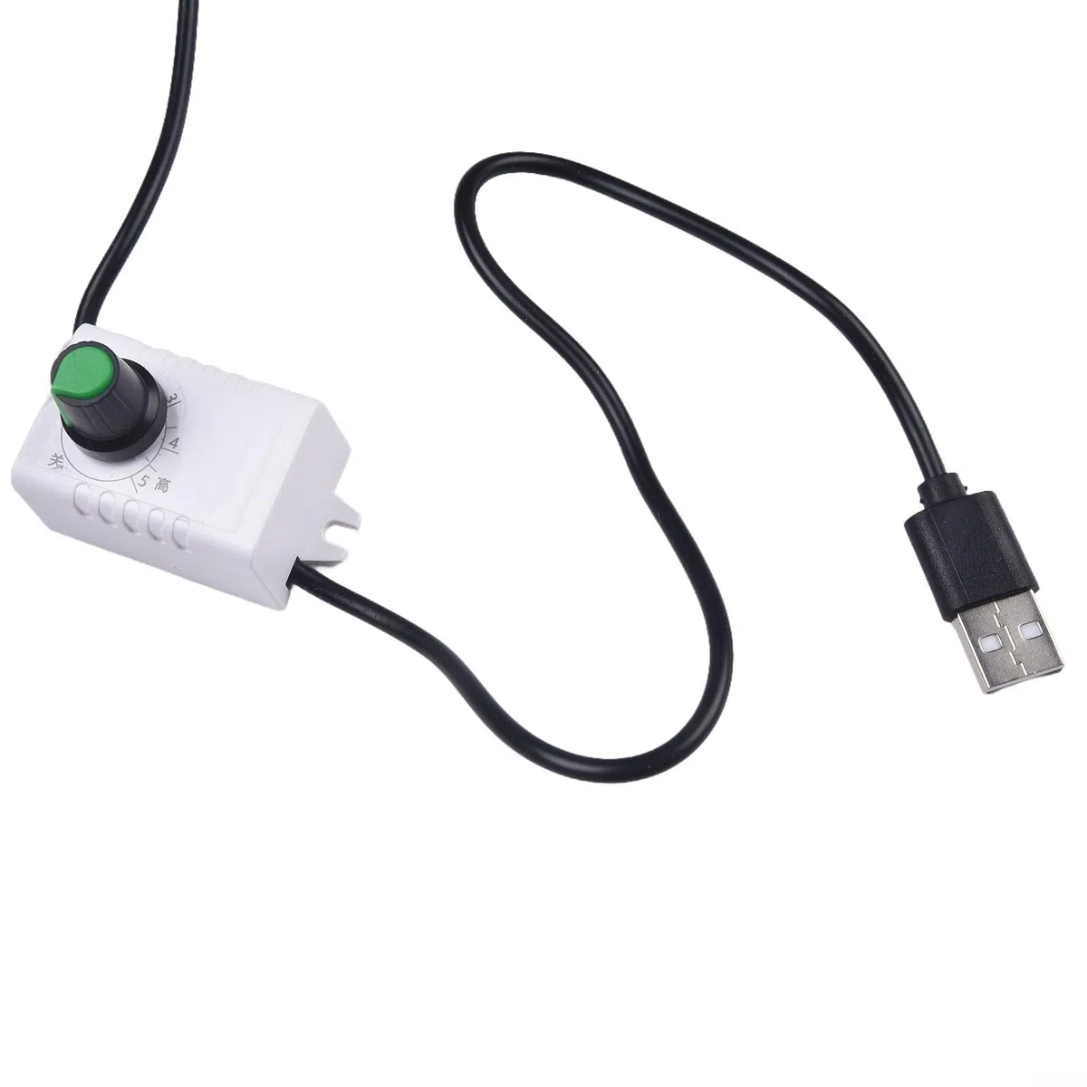 Ventilatore di ventilazione per condotto di scarico, aspiratore portatile con tubo flessibile USB, ventilatore di ventilazione regolabile fai da te, per cucina di casa (con tubo da 100 cm)
