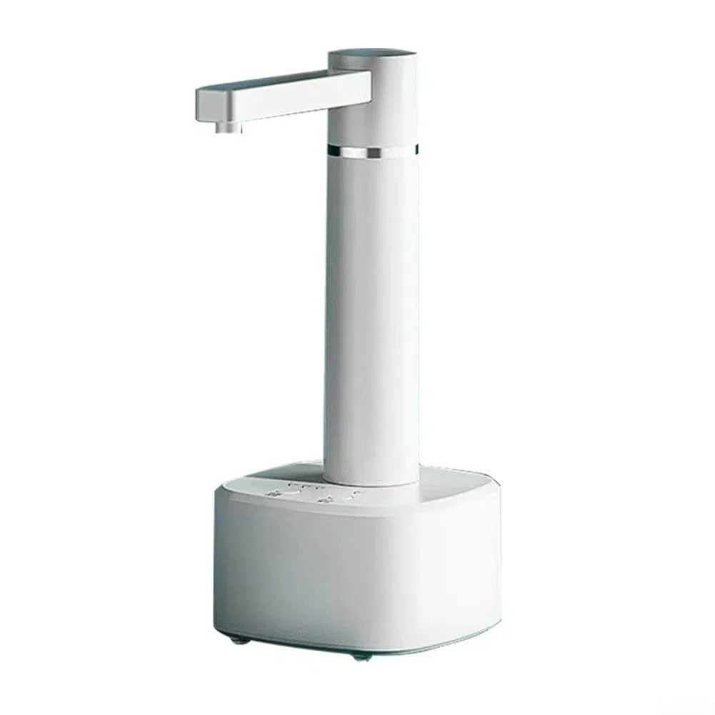 Distributore d'acqua automatico intelligente con controllo del volume dell'acqua a 3 marce, pompa elettrica USB, design desktop caldo e freddo, materiale ABS con supporto, per casa
