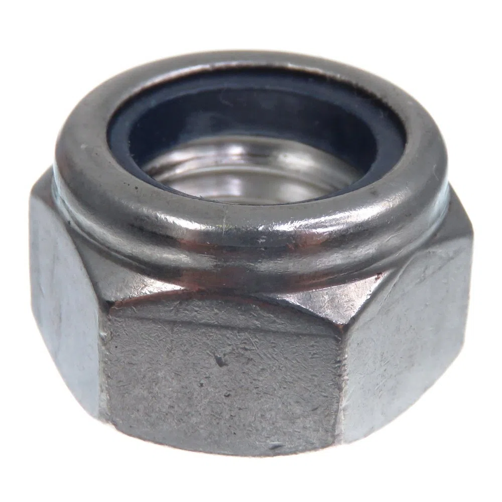 Dado di bloccaggio SECCARO M18, acciaio inox V2A VA A2, DIN 985/ISO 10511, esagono, 20 pezzi