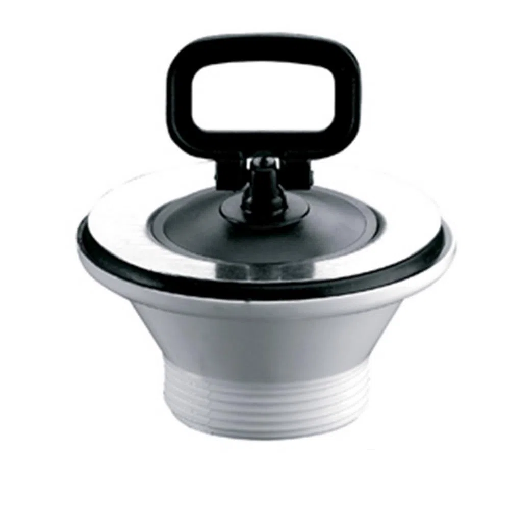 Schläfer 4618105 | Kit di Scarico con Sifone per Lavello Universale G 1 1/2 e Piletta con Tappo per Lavabo, Lavatoio, Lavanderia, Raccordo Tubo Scarico a parete da 40mm