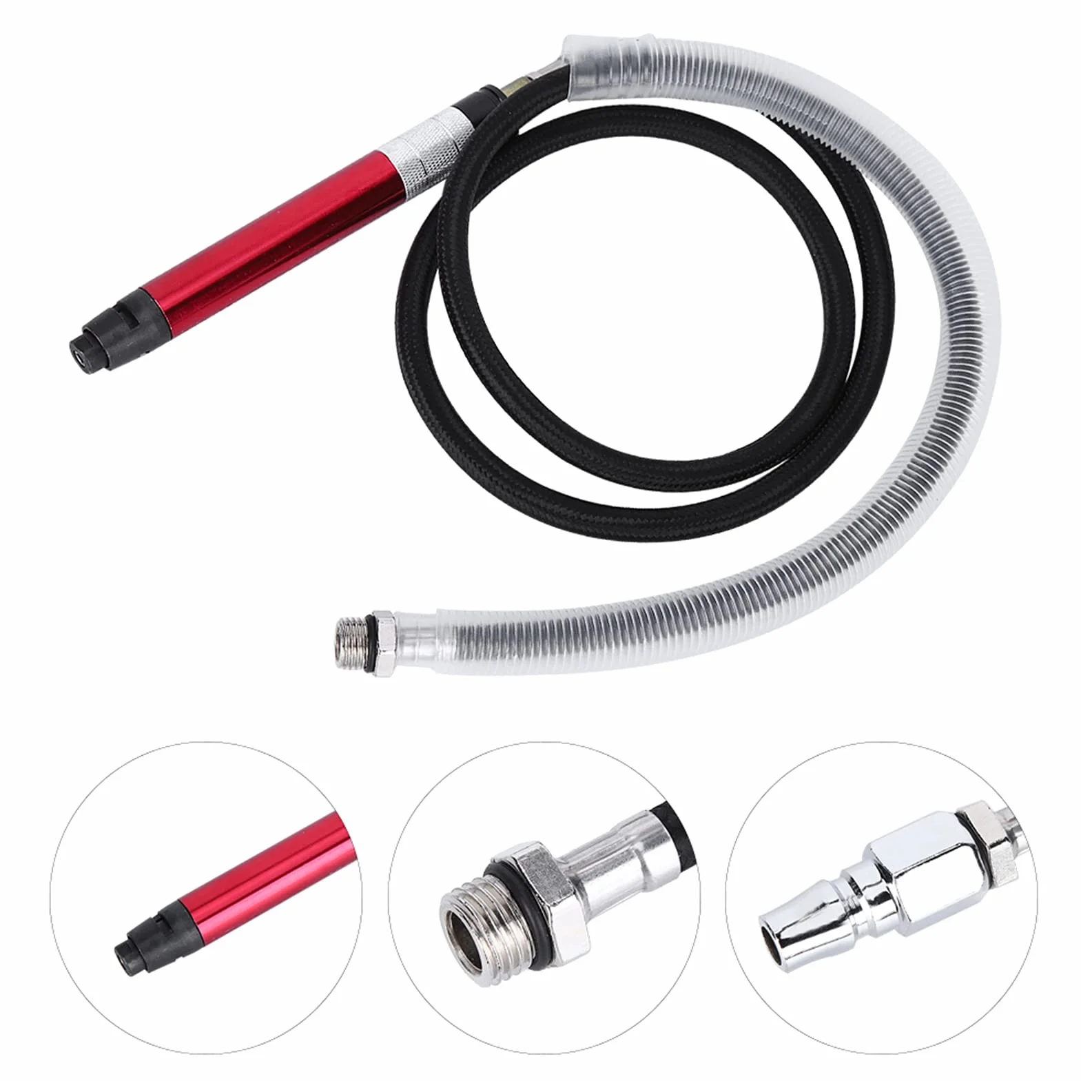 Kit Smerigliatrice Pneumatica Matita 58000-65000 Giri/min Utensile Lavoro per Lavorazioni Fine Officina