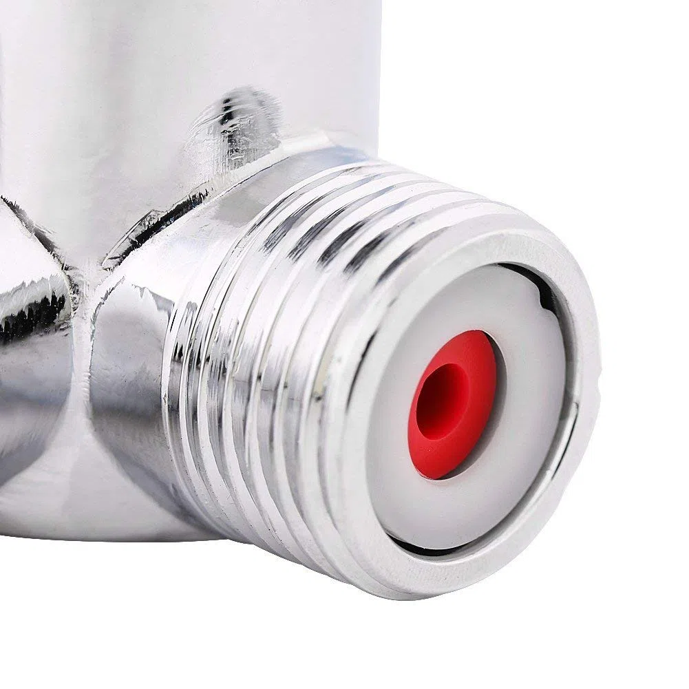 Valvola Miscelatrice Rubinetto Miscelatore Acqua Calda e Fredda G1/2 per Bagno e Cucina