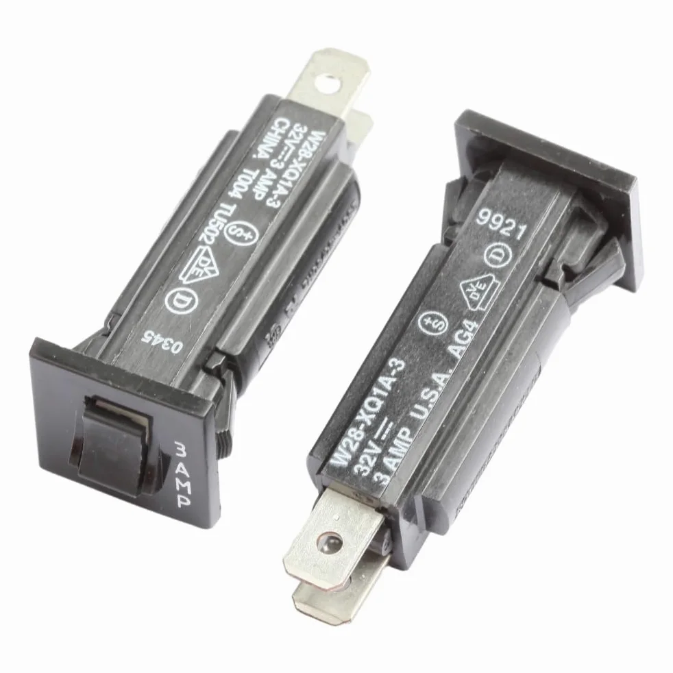 W28-XQ1A-3 32V 3AMP 250V ~ 50/60Hz Interruttore (confezione da 2)