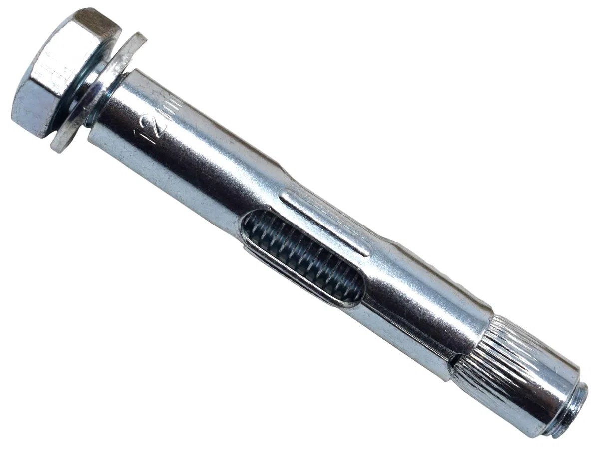 MAMLSAM1280 - Tassello a vite esagonale M12 x 80 mm (25), argento