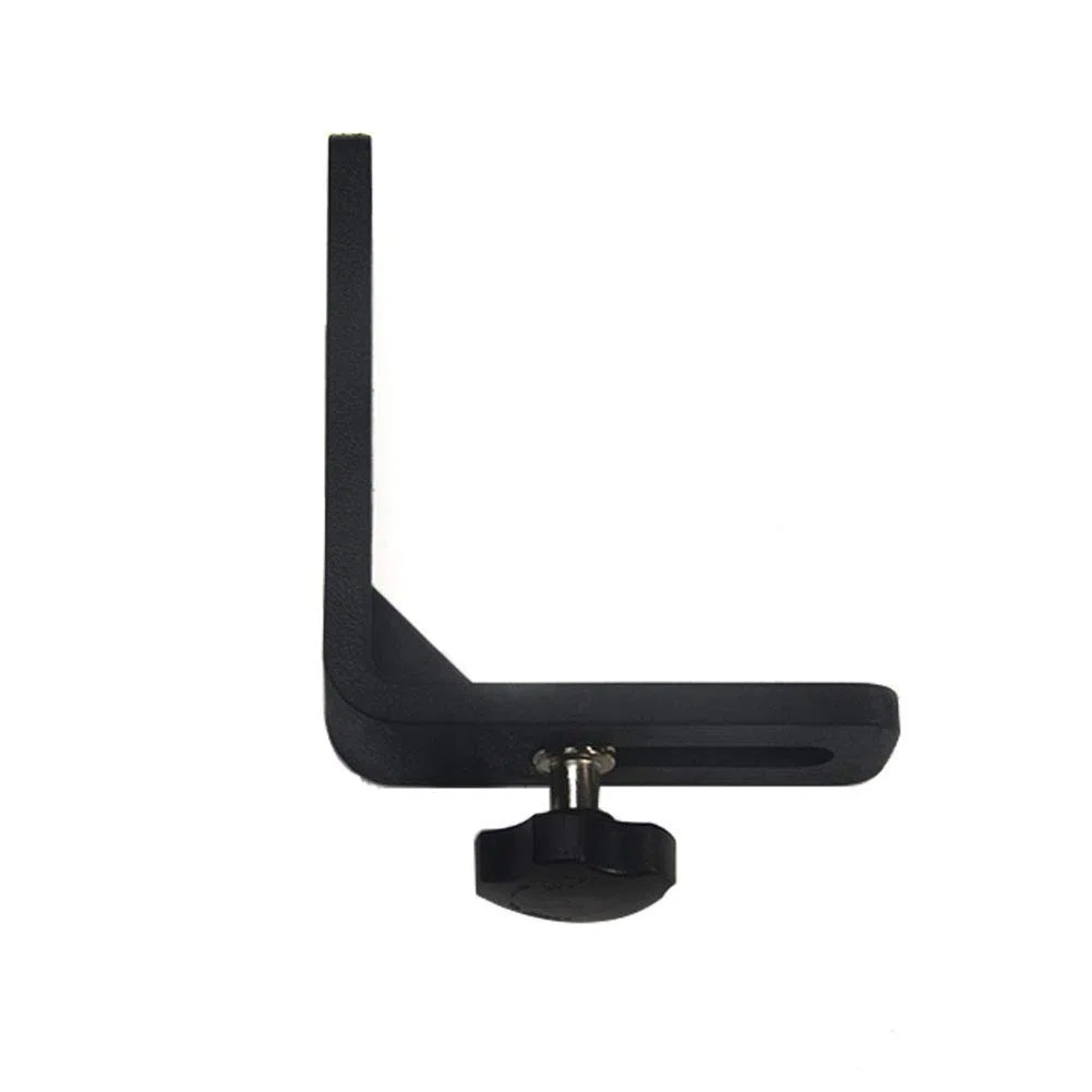 Regolabile Magnete Supporto, Livella Laser Magnetico Muro Supporto 5/8" per Universale Lazer Livelli - Nero, 9.5x12 cm