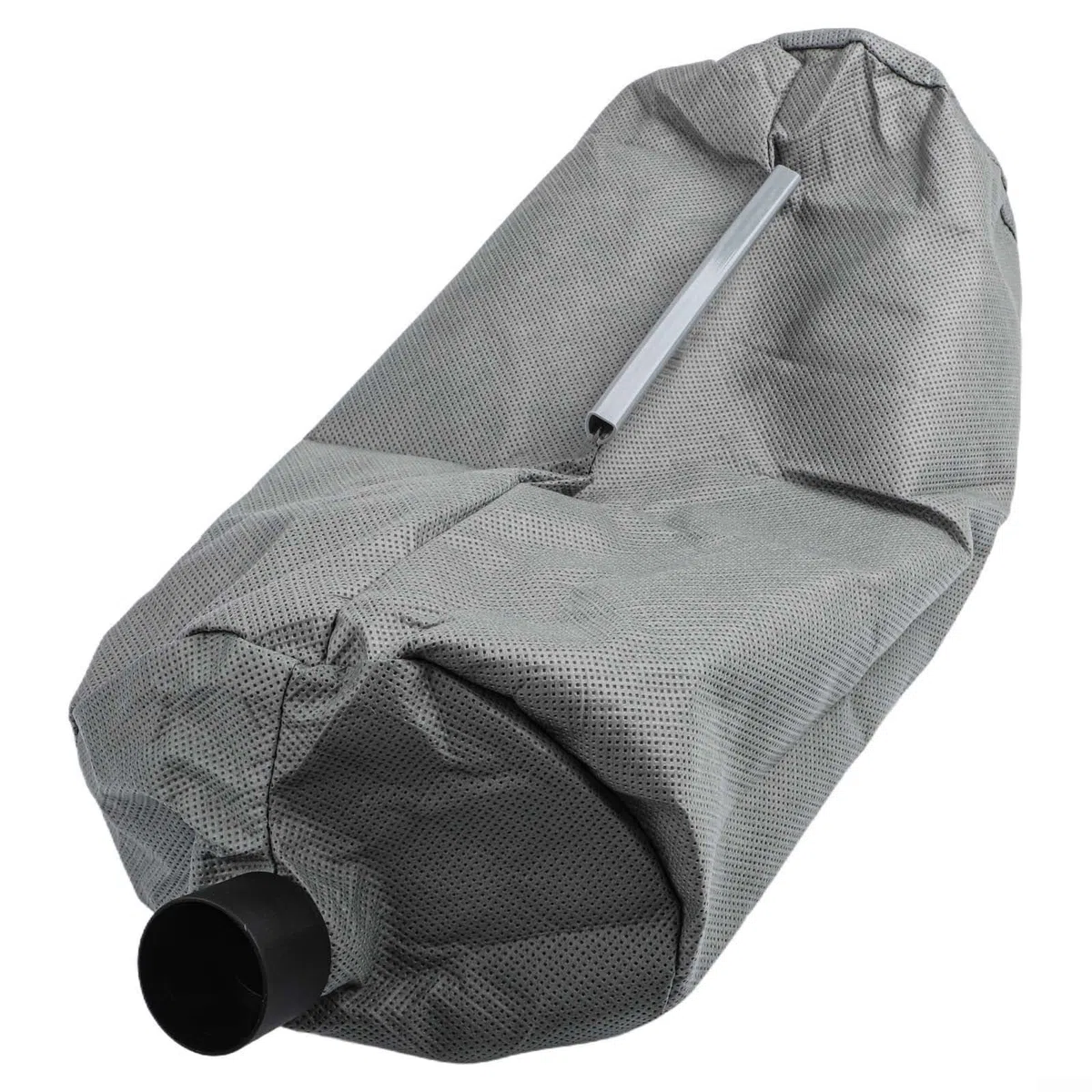 Tubo di aspirazione e sacchetto per la polvere da 2 m per smerigliatrice da parete, collettore di levigatrice autoadescante, materiale EVA, grigio nero, set da 2 pezzi
