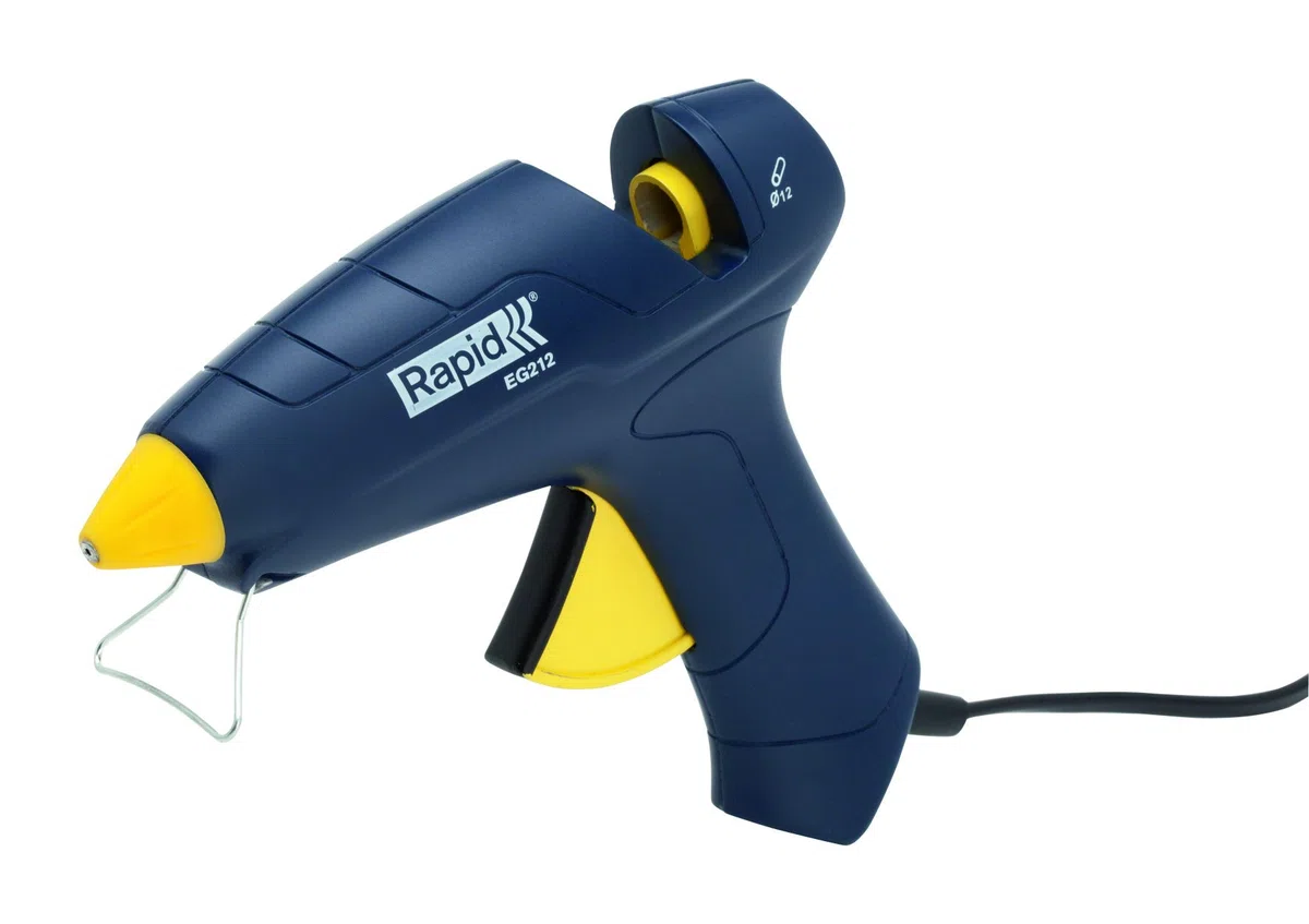 Rapid EG212 5000442 - Pistola incollatrice, diametro 12 mm, blu