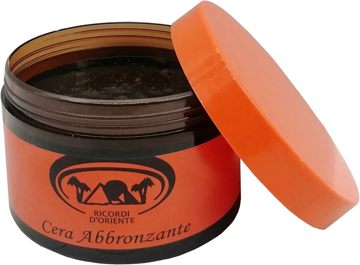 Ricordi D'Oriente Cera Super Abbronzante Protettiva Vaso 150 ml (Set da 3 Vasetti)