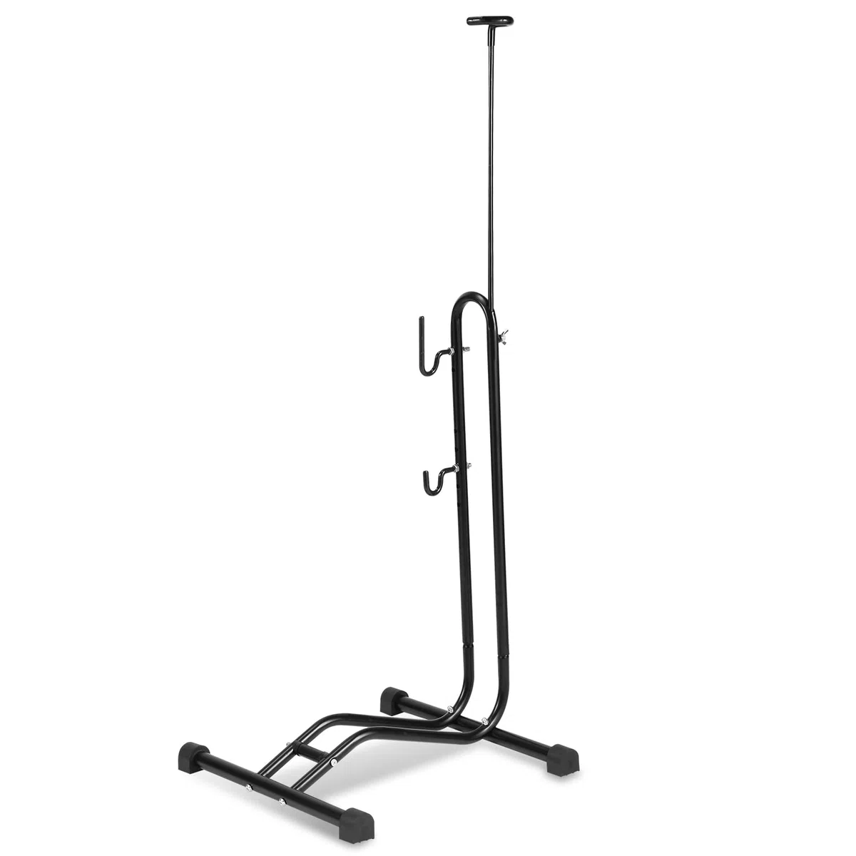 Cavalletto 3 in 1, regolabile in altezza, supporto orizzontale e verticale, antiscivolo, fino a 7 cm, compatibile biciclette fino a 27,5"