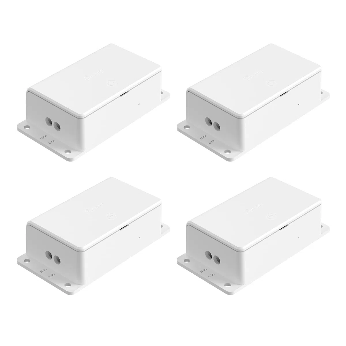 SONOFF Basic-1GS Gen5 Matter Wi-Fi Smart Switch, richiede neutro, modulo smart DIY per automazione domestica, compatibile con Apple Home, Alexa e Google Home, senza hub, bianco, 4 pezzi