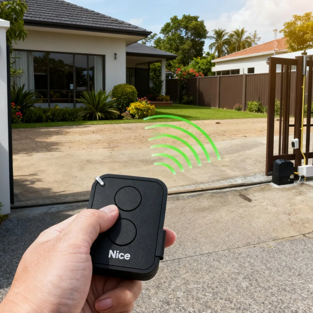 3 pezzi telecomando per cancello NICE Era One trasmettitore, 2 canali, 433,92 MHz, rolling code, ricambio per ON1E, ON2E, ON4E per cancelli e garage