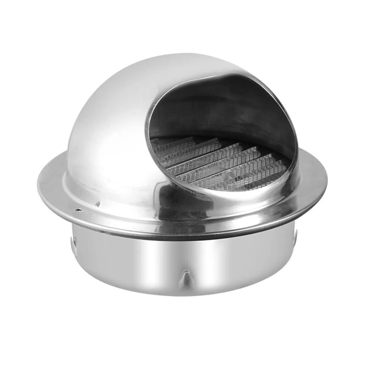 Comignoli in Acciaio Inossidabile,Estrattore di Fumo,Antivento Copertura,Canna Fumaria in Acciaio ​Inossidabile,per Appartamenti,Arredamento per La Casa(50—400Mm) Comignolo,130mm/5.12in