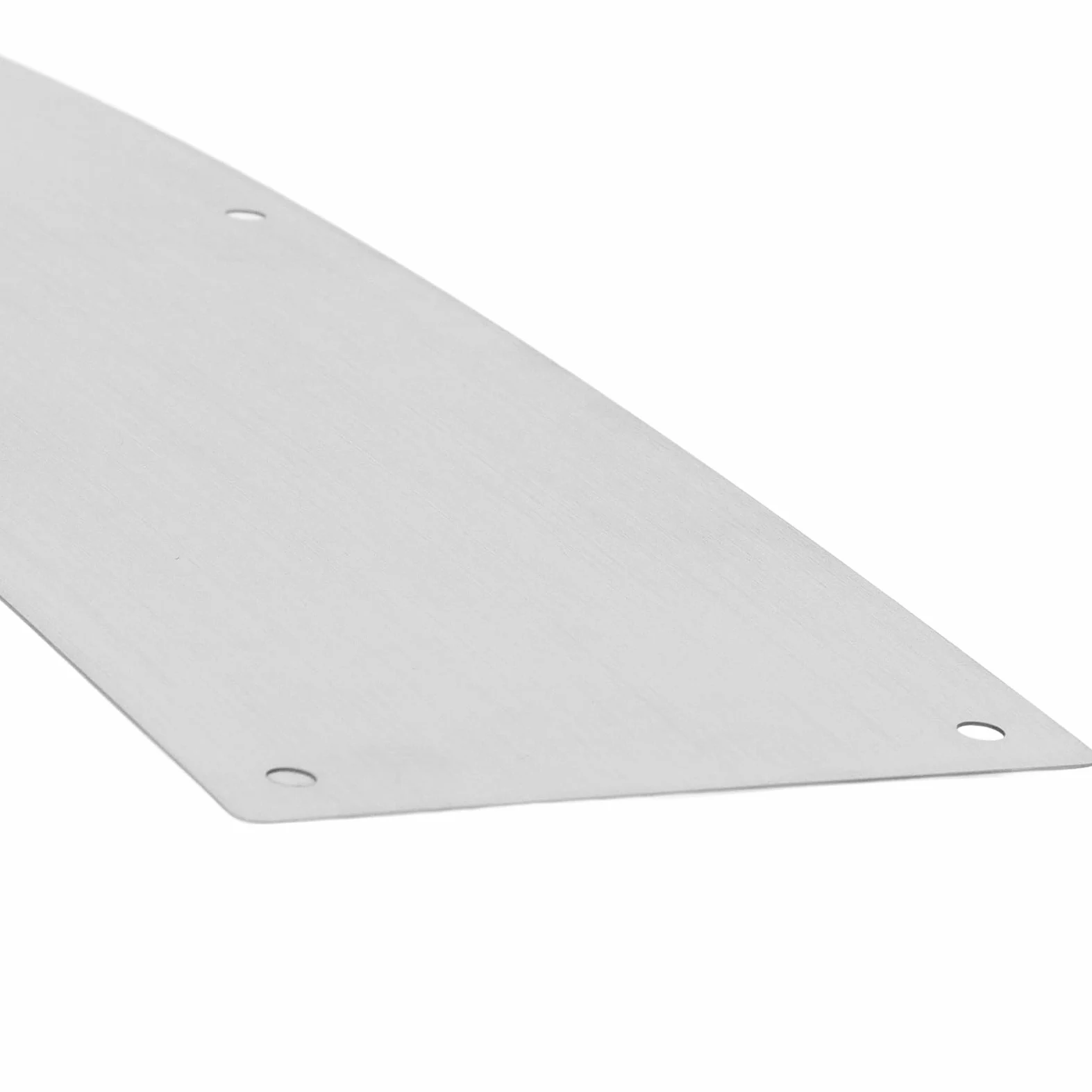 Piastra di Protezione per Porta, Piastra di Protezione per Porta Interna Decorativa Resistente all'usura in 2 Pezzi, Acciaio Inossidabile 304 per Porte
