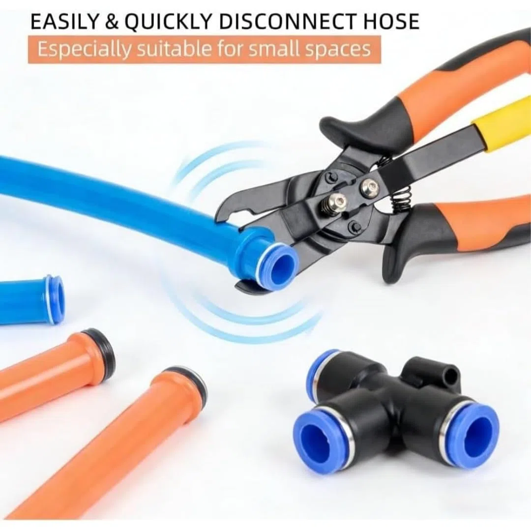 Strumento per La Rimozione del Connettore del Tubo dell'Aria, Set di Strumenti per Scollegare La Linea del Carburante, Strumenti per Pinze di Disconnessione dei Raccordi a Pressione (1 pezzo)
