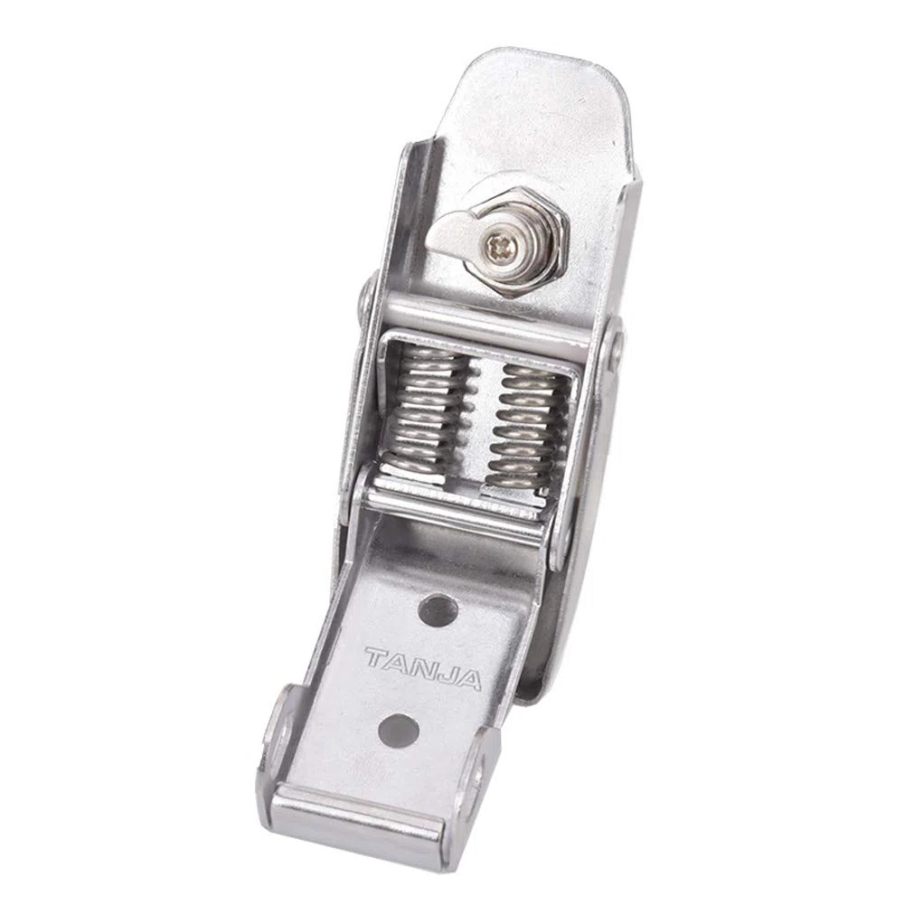 BuyWeek Chiusura a Leva, Chiusura a Scatto in Acciaio Inossidabile Chiusura a Molla per Cassette Degli Attrezzi Cassetti Armadi (A108B-3)