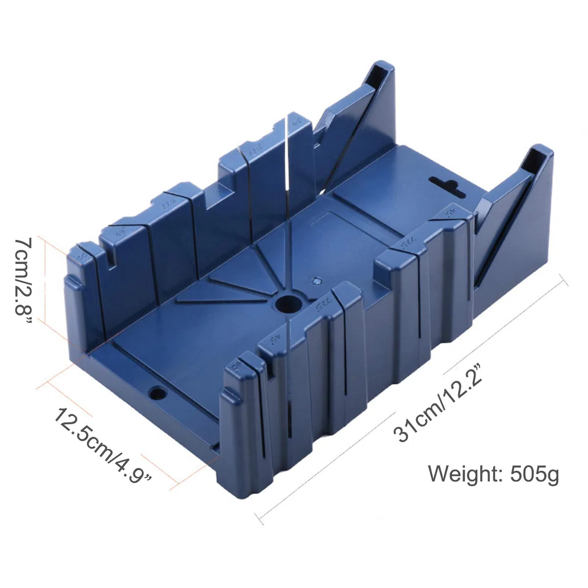 Zebery Taglia Battiscopa, serraggio Mitre Box Mitre Box regolabile per tagliare battiscopa