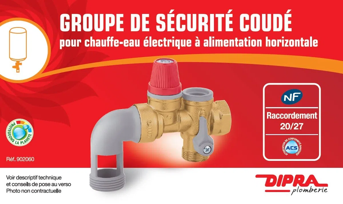 dipra 902060 gruppo di sicurezza, Rosso