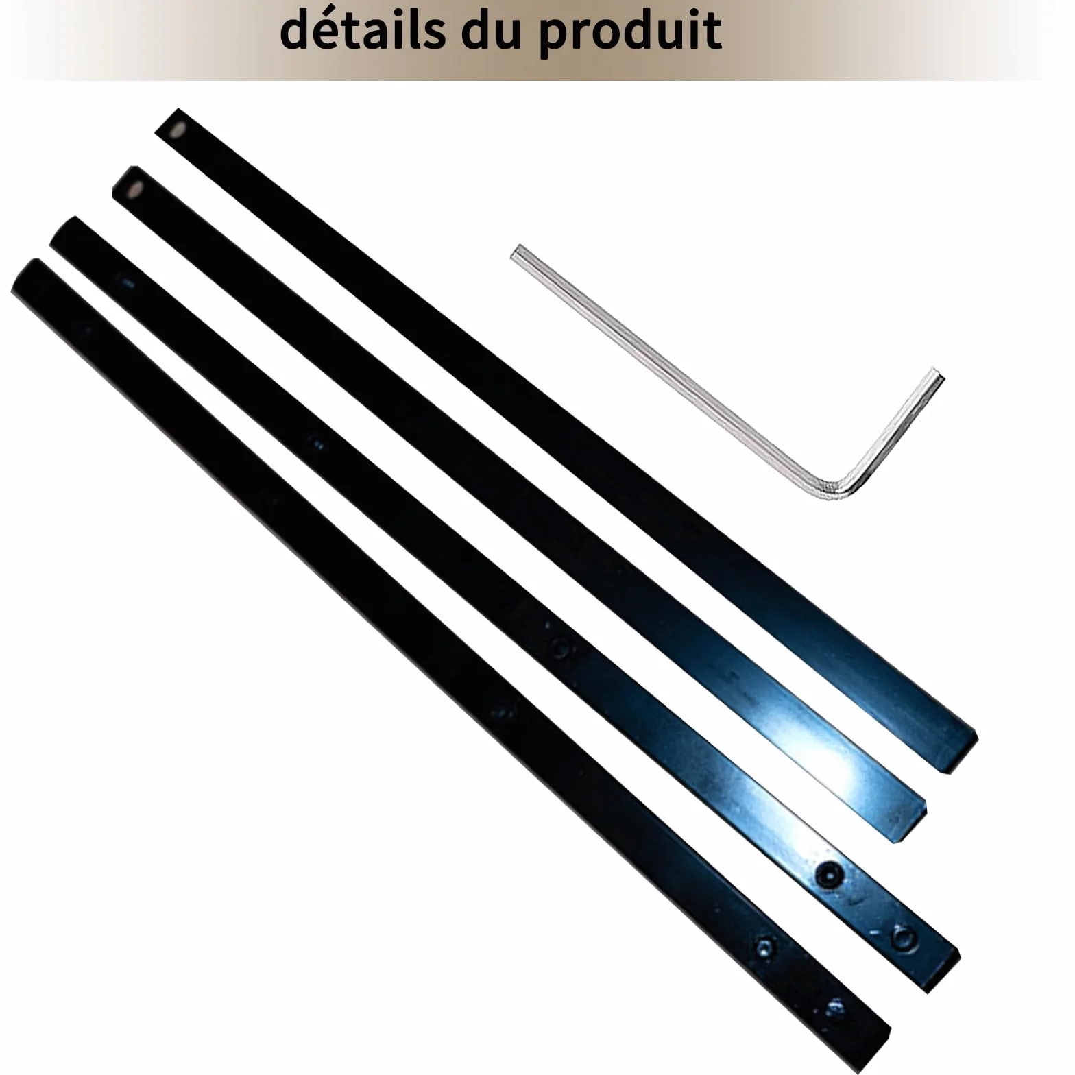 Kit di 4 pezzi per Makita e Festool, compatibile con binario dritto, angolato e quadrato con tende, accessori universali per aste per tende