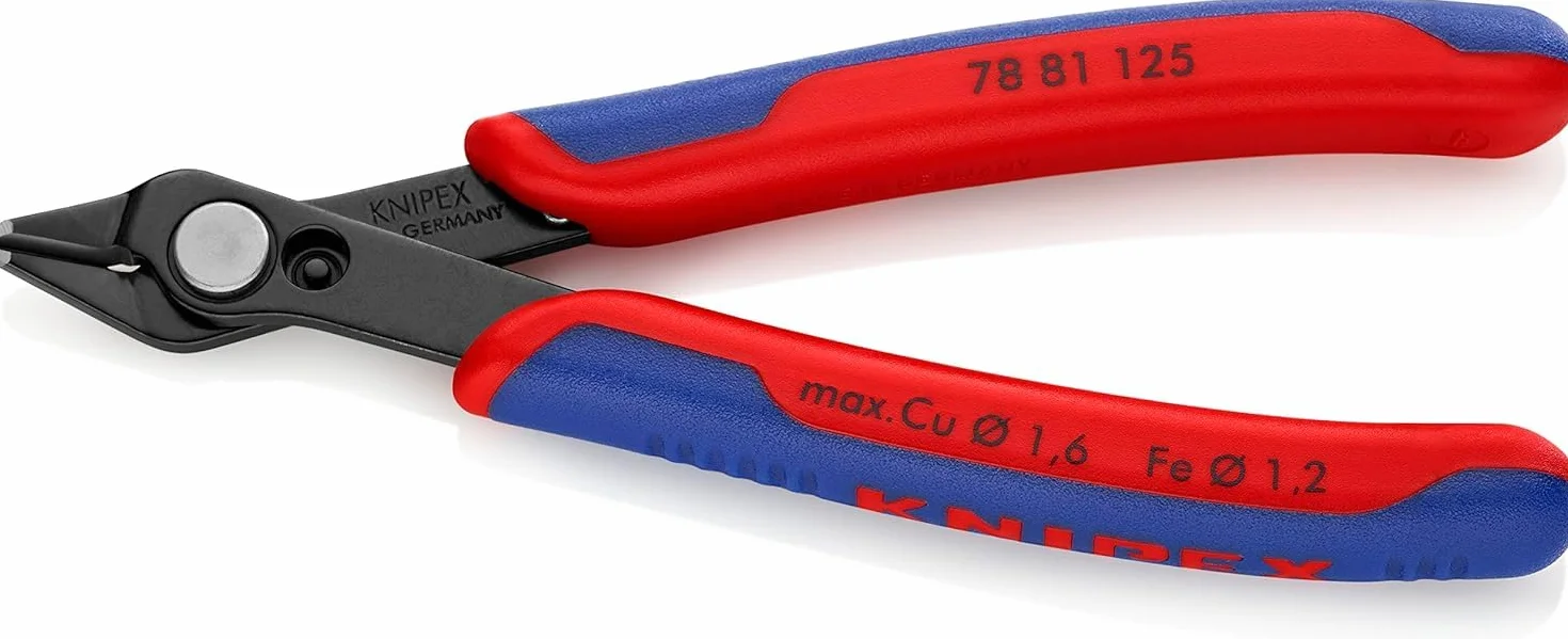 KNIPEX Electronic Super Knips con impugnature multicomponente 125 mm, 78 81 125