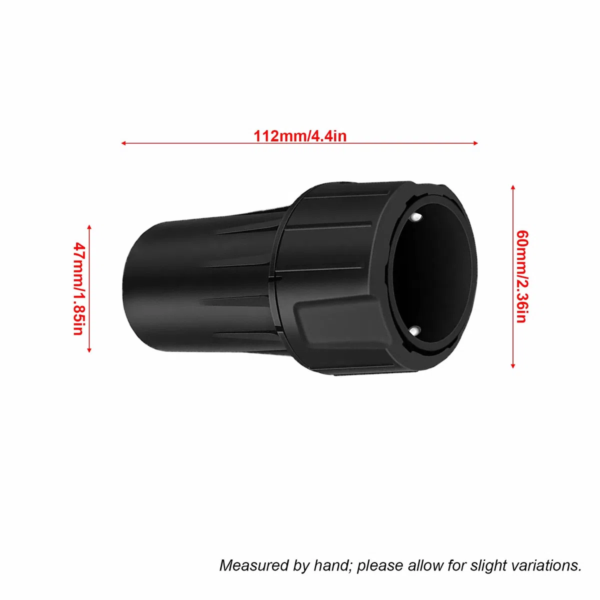 DWV9000 Adattatore universale, attacco tubo aspiratore polvere per utensili elettrici, connettore rapido compatibile con DeWalt DWV902M DWV010 D27901 e levigatrici DWE6423