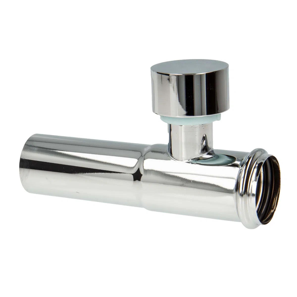 Tubo di prolunga 125 mm con aeratore per sifone antiodore, cromato