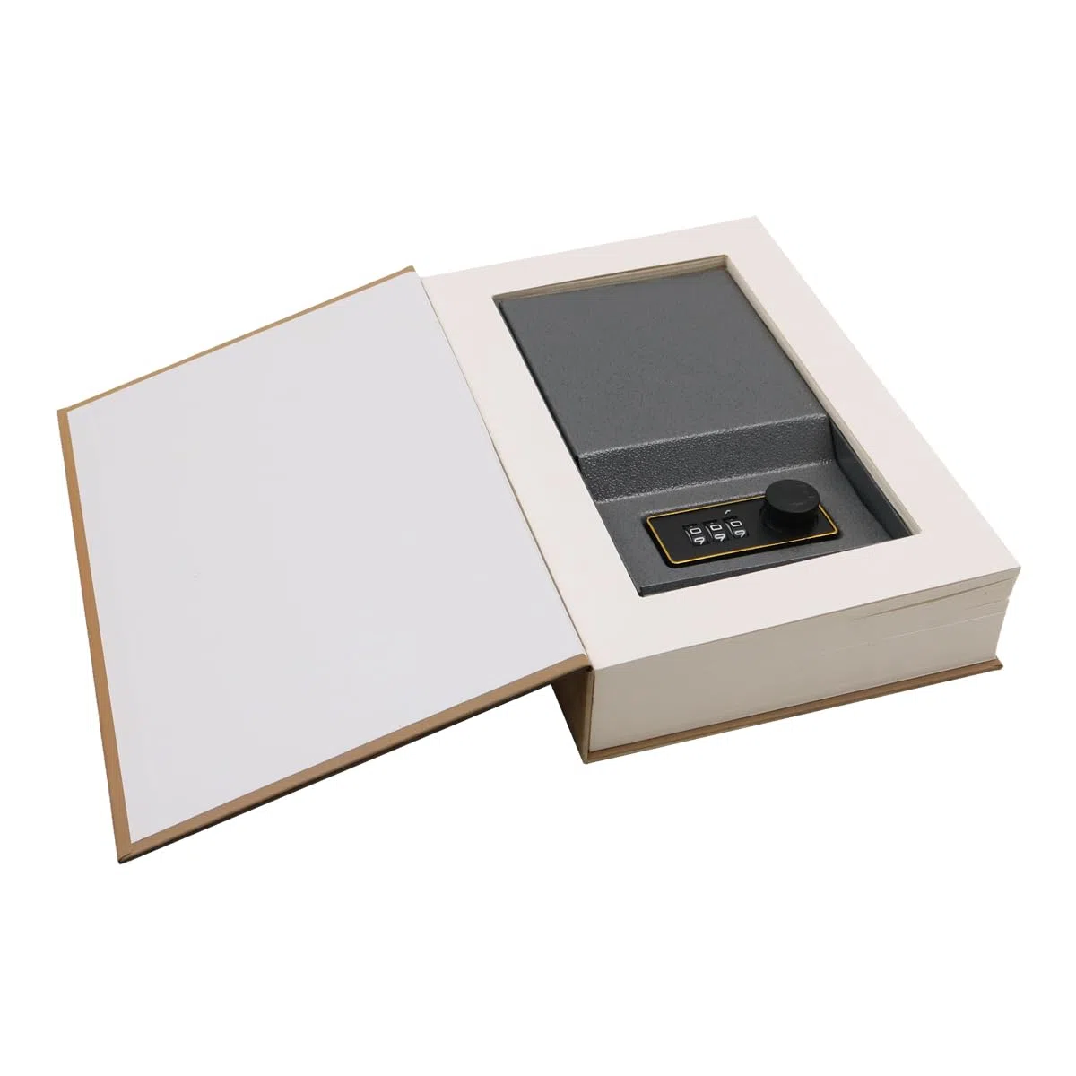 Cassaforte a Libro con Serratura a Combinazione, Cassette di Sicurezza per la Casa per Gioielli, Denaro e Contanti (L'ARTE DELLA GUERRA)