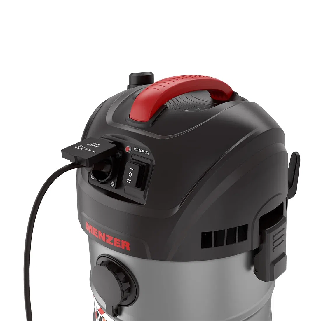 MENZER Aspiratore di Sicurrezza (Aspiratore a Umido/a Secco) VCM 330, Classe di Polvere M, 30 Litri, Attrezzatura Antistatica Completa
