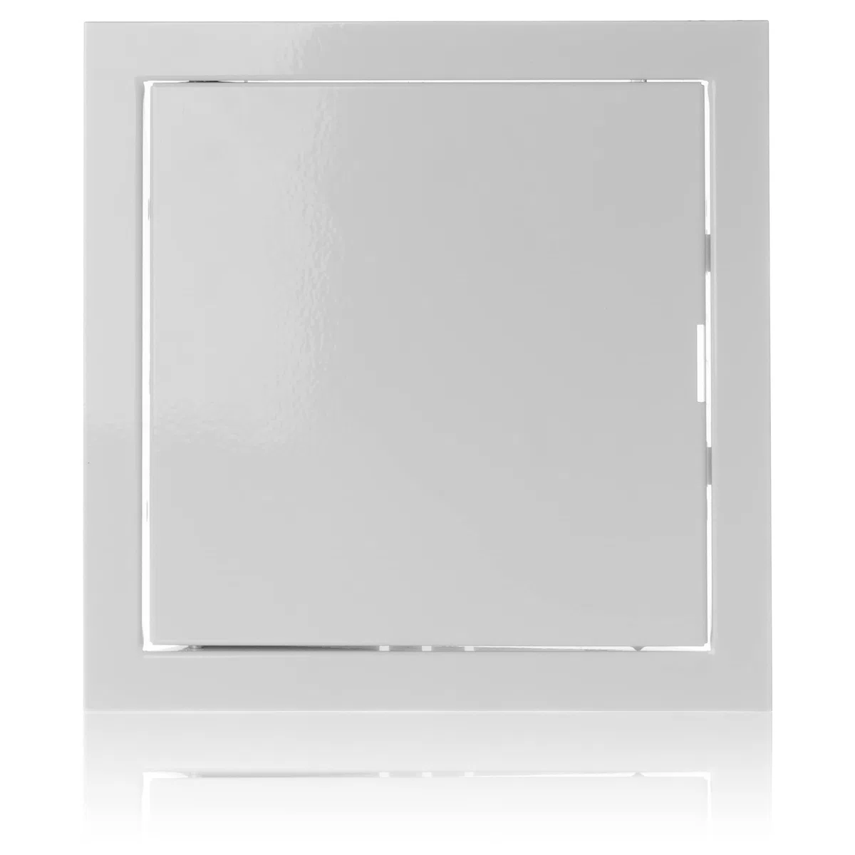 Porta di ispezione in metallo da 150x150mm - Bianca, porta di revisione in acciaio zincato - Sportello di manutenzione, sportello di ispezione, sportello di controllo della manutenzione