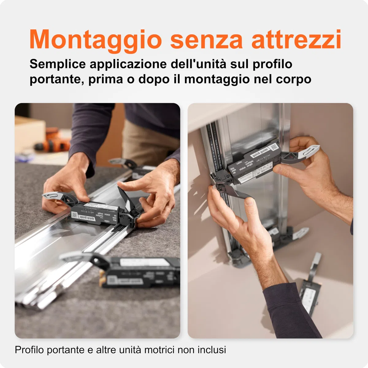 Unità motrice SERVO-DRIVE Blum I Sistema automatico di apertura di cassetti, cassettoni e telai ad estrazione I Lusso residenziale