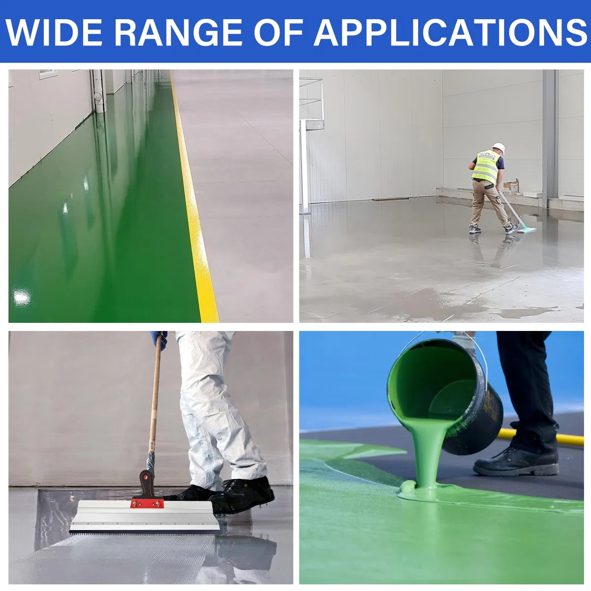 Spatola di Compensazione Professionale, Manico con Altezza Regolabile E Impugnatura Morbida, 560 MM, Per L'applicazione di Stucco O Intonaco