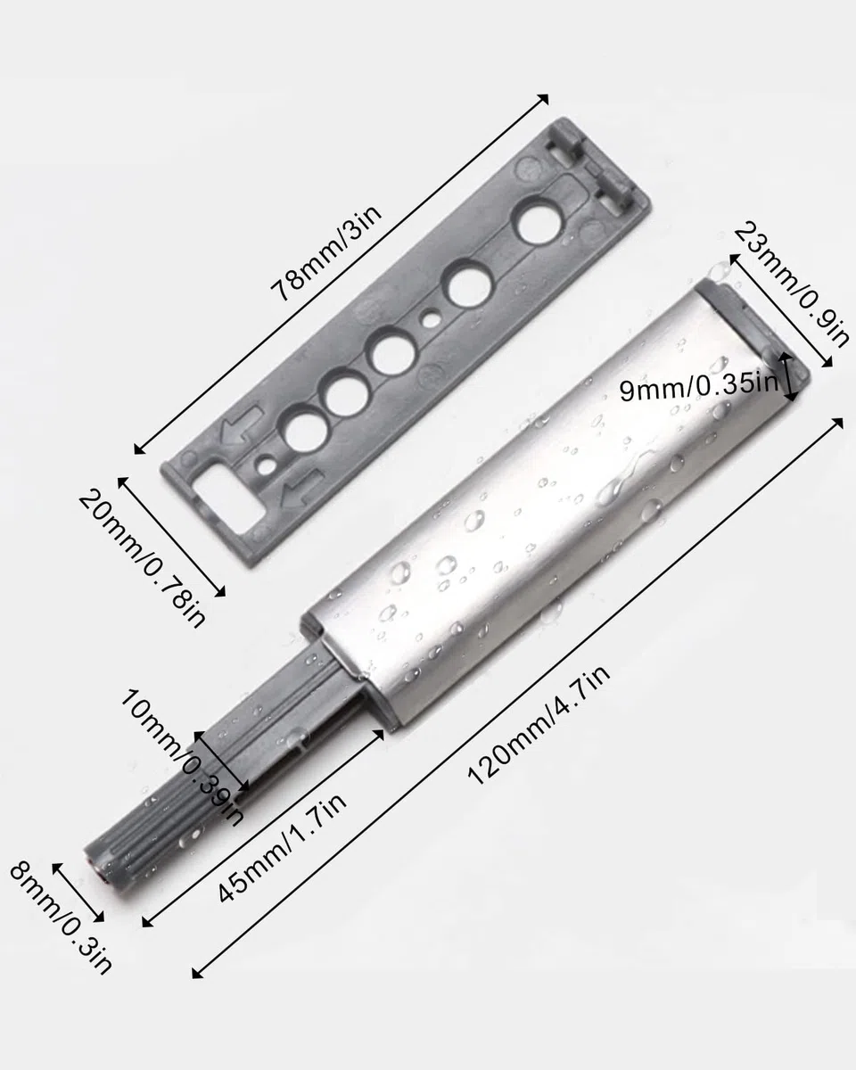 Spingere per aprire le porte Jiayi 16 Pack Armadio Magnet Push Catch Touch Release Door Opener Catch Armadio Magnetic Push Latch per cucina armadio cassetto porta Pop Out chiusura