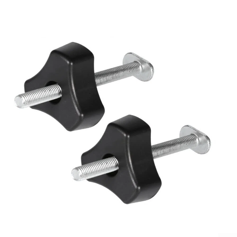 Scivolo per guida per la lavorazione del legno 500 mm con viti autofilettanti, guide a T Set di guide in lega di alluminio con cursore e maniglia per utensili per la lavorazione del legno