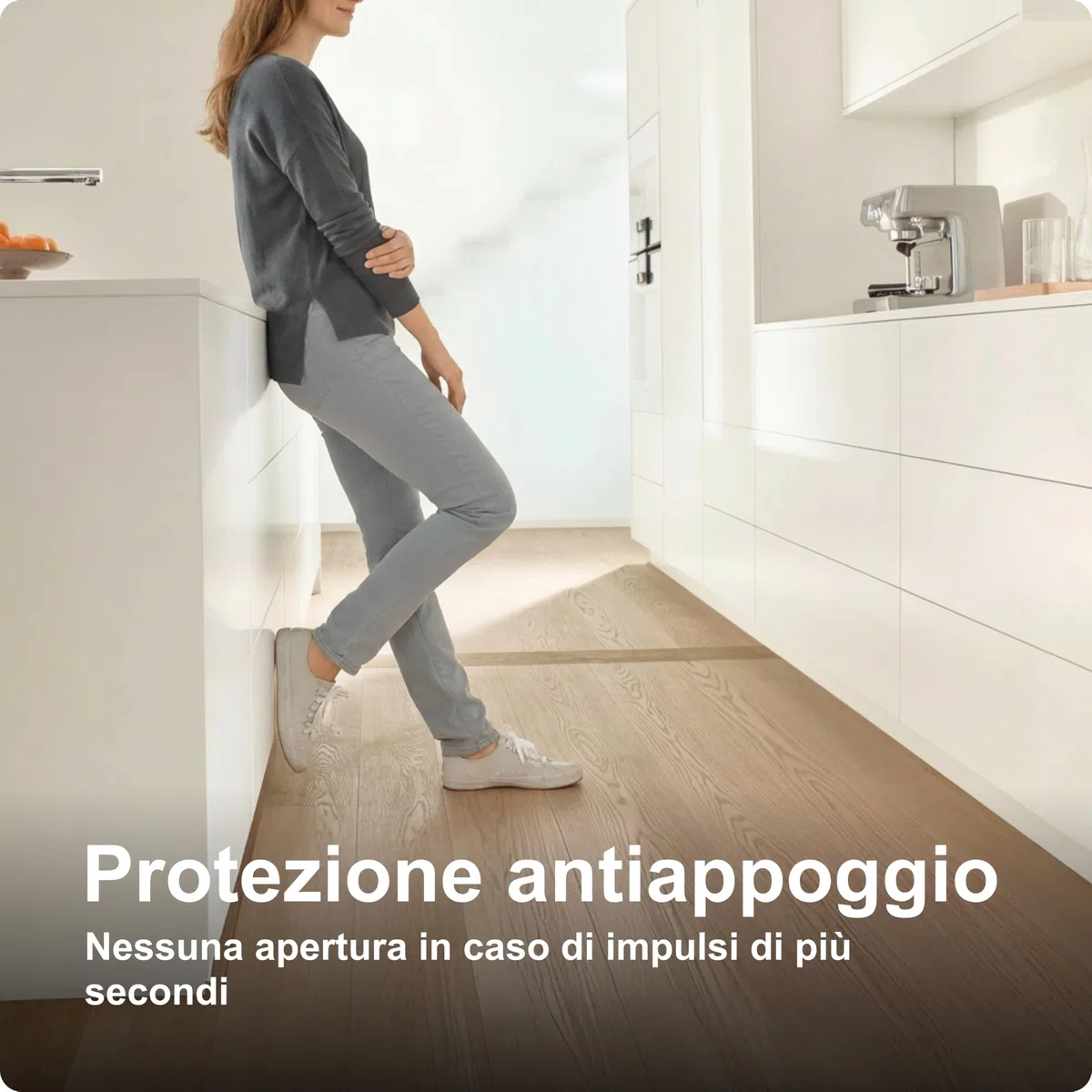 Unità motrice SERVO-DRIVE Blum I Sistema automatico di apertura di cassetti, cassettoni e telai ad estrazione I Lusso residenziale