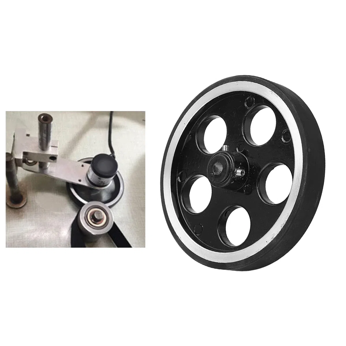 Ruota Conta-Lunghezza, Ruota Conta-Encoder con Ampia Applicazione, Ideale per Il conteggio (BEM P14 300 XJL)