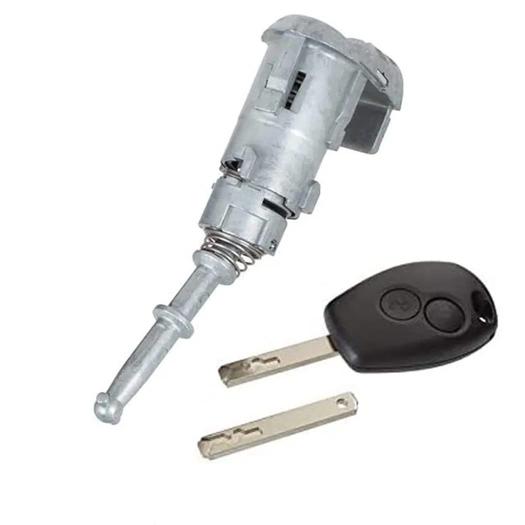 Serratura + Barilotto per Porta Anteriore Sinistro per Movano B Kangoo 2 Master 3 + Chiave + Inserto @Pro-Plip